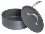 Calphalon Commercial Hard Anodized Collector's Edition 2 1//2 Quart Shallow Saucepan with Lid