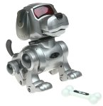 Super Poo-Chi in Silver/Gray with Black